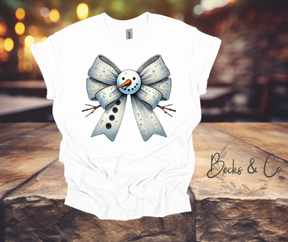 Snowman Bow