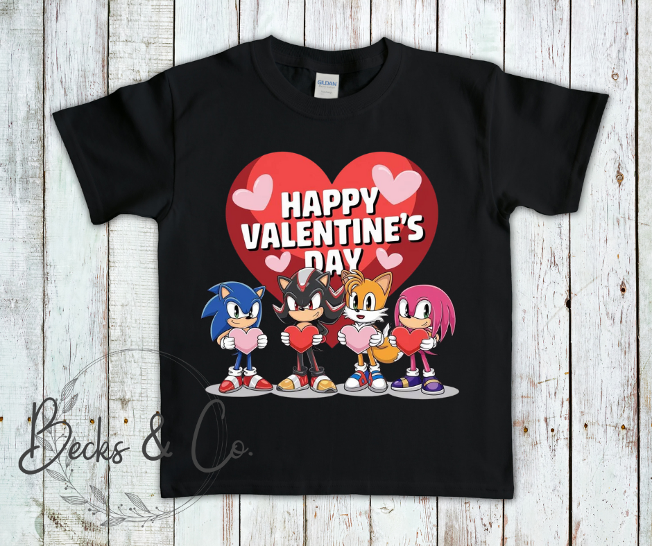 Sonic and Friends Valentines Day