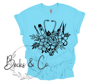 Stethoscope Flower Cluster