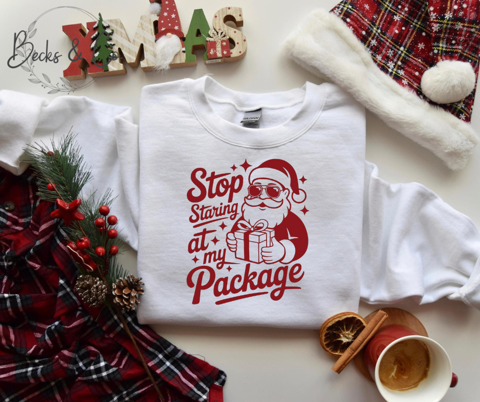 Santa - Stop Staring At My Package