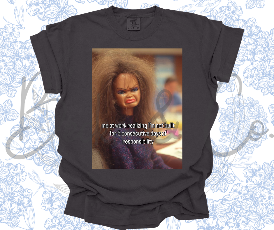 Thrives on PTO Barbie