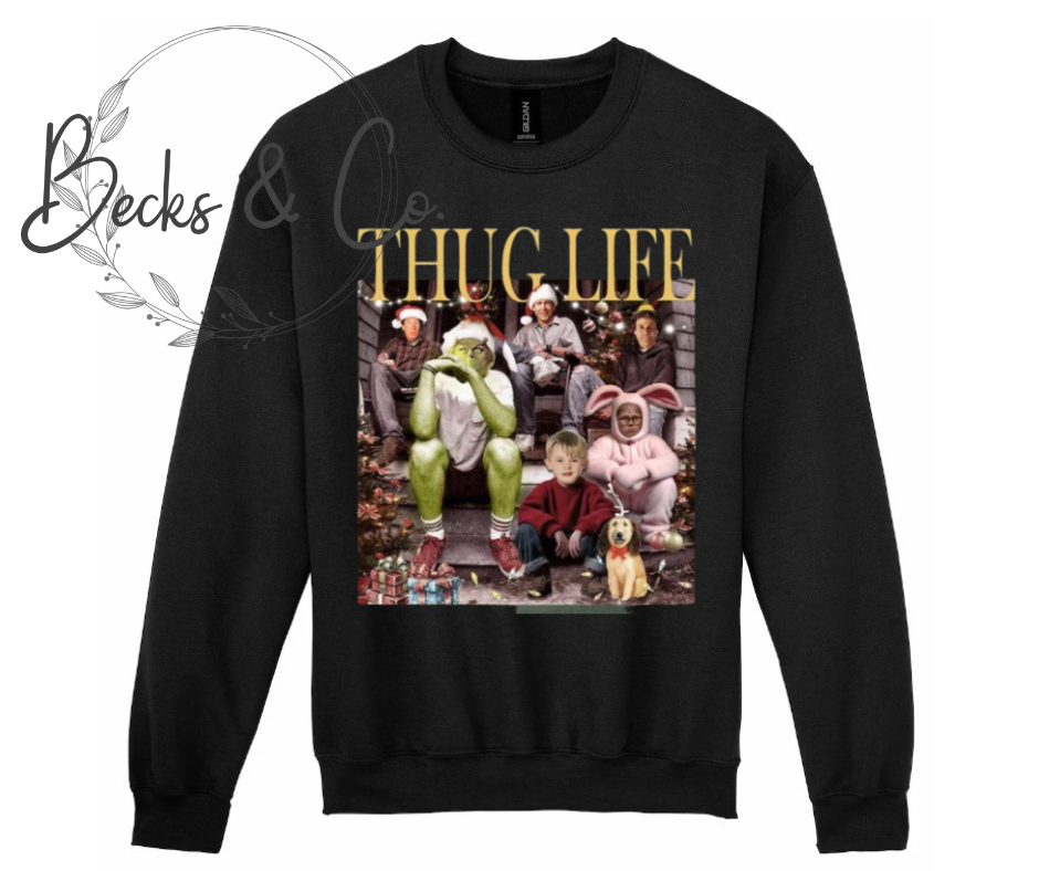 Thug Life Christmas Themed