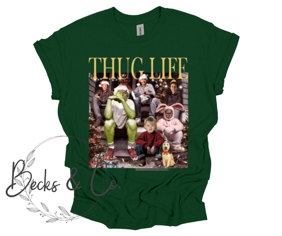 Thug Life Christmas Themed