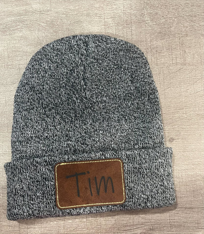 Unisex Knit Cuffed Beanie