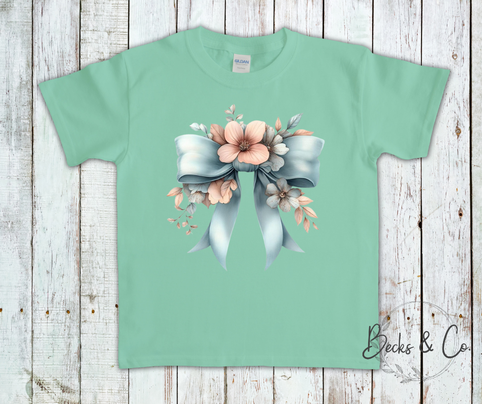 Floral Bow T-shirt