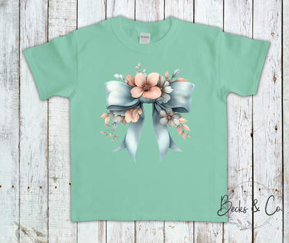 Floral Bow T-shirt