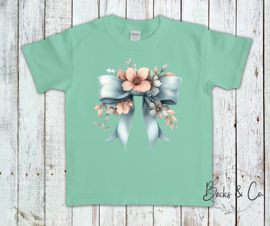 Floral Bow T-shirt