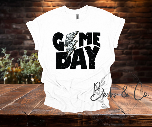 Game Day Lightening Bolt Volleyball