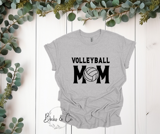 Volleyball Mom with Name on Back