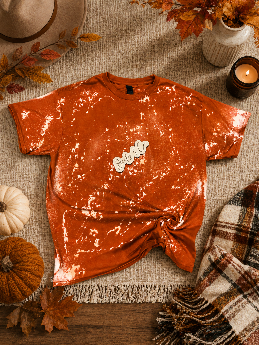 Bleach Spatter Designs T-shirt (Blank)