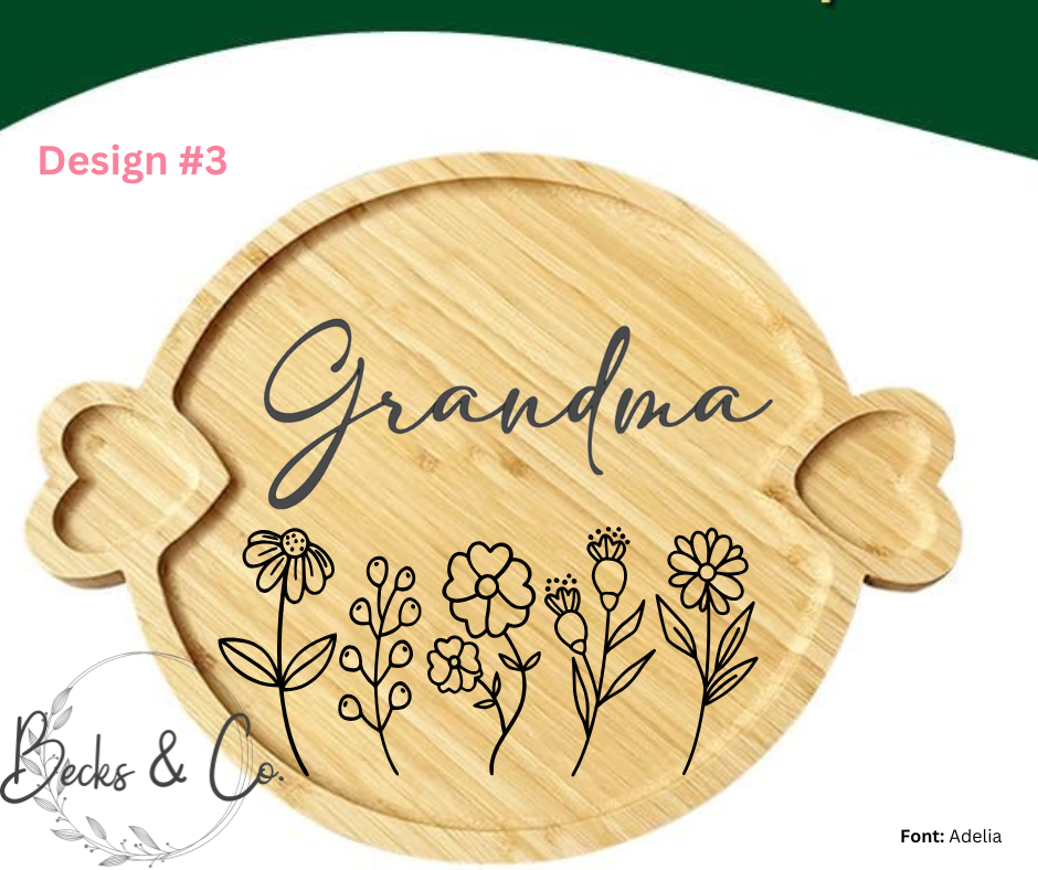 Charcuterie Board with Ceramic Heart Shape Bowls