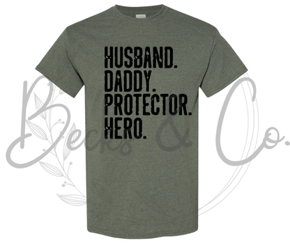 Husband Daddy Protector Hero